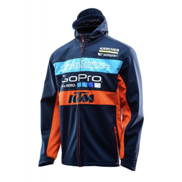 CHAQUETA KTM Equipa Troy Lee Designs / Go Pro Azul